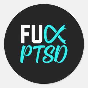 Adesivo Redondo Posto Ptsd Perturbação do stress traumático Ríbula