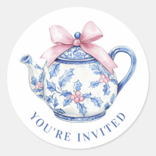 Adesivo Redondo Pote de Natal do Avô