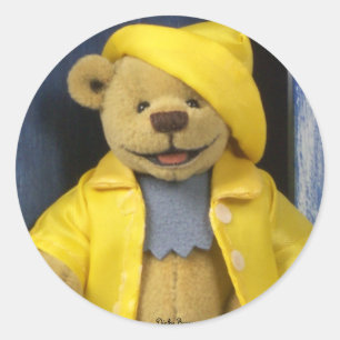 Adesivo Redondo Pouco urso Dinky