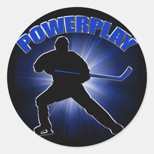 Adesivo Redondo Powerplay (Frente)