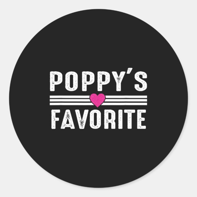 Adesivo Redondo Ppy's Favorite  (Frente)