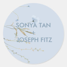 Praça de Envelope de Casamento Floral