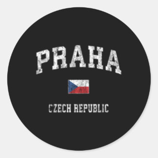 Adesivo Redondo Praga Praha República Checa Esporte Atlético