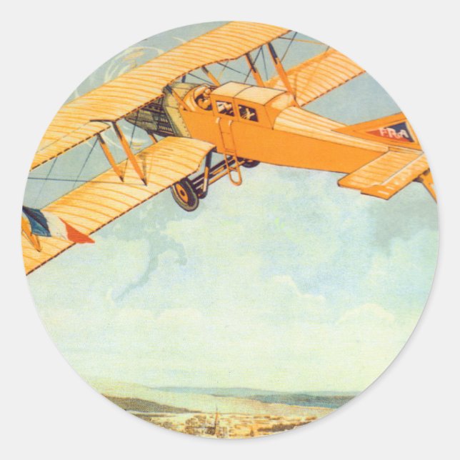 Adesivo Redondo Praha ~ Franco Roumanie (Frente)