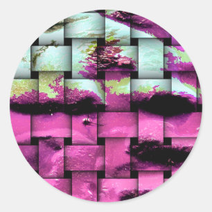 ADESIVO REDONDO PRAIA