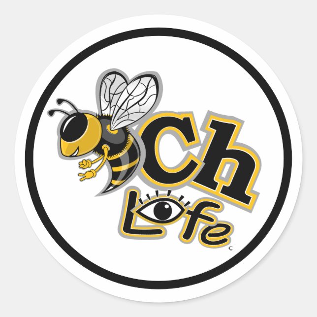 ADESIVO REDONDO PRAIA (Frente)