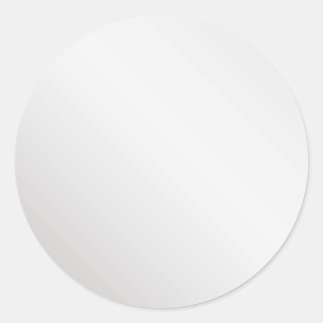 Adesivo Redondo Prateado (Frente)