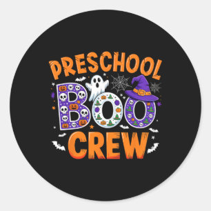 Adesivo Redondo Pré-Escolar Tripulação Pré-Escolar Professora Engr