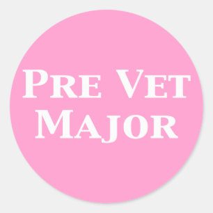 Adesivo Redondo Pre presentes principais do veterinário