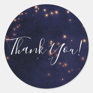 Adesivo Redondo Prefeito do Partido Celestial das Estrelas Roxas e