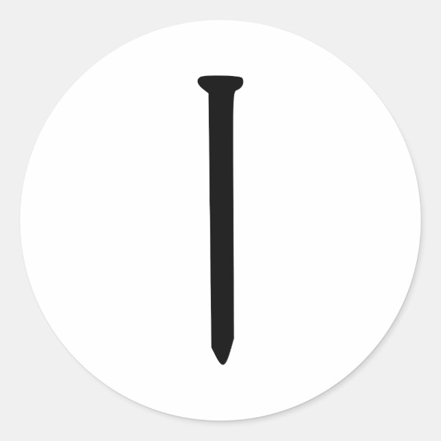 Adesivo Redondo prego (Frente)