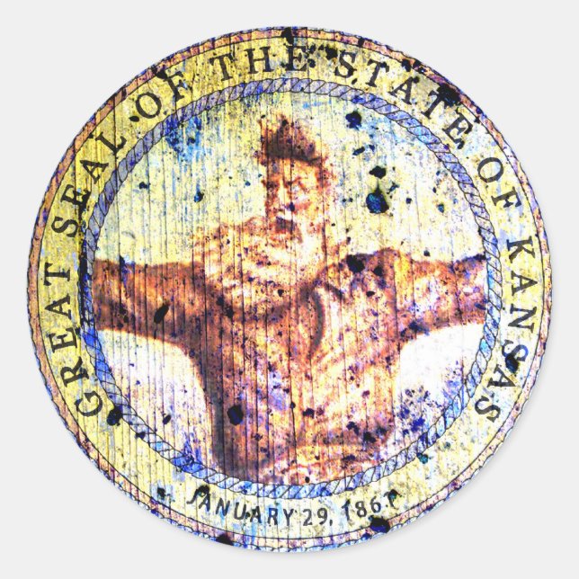 Adesivo Redondo Prelúdio Trágico (Frente)