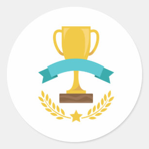 Adesivo Redondo Prêmio