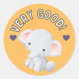 Adesivo Redondo Prêmio de Progresso do Estudante do Bom Trabalho d