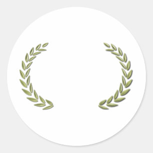 Adesivo Redondo Prêmios PCFMF para personalização