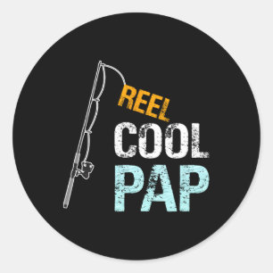 Adesivo Redondo Presente da neta Avô Reel Legal Pap