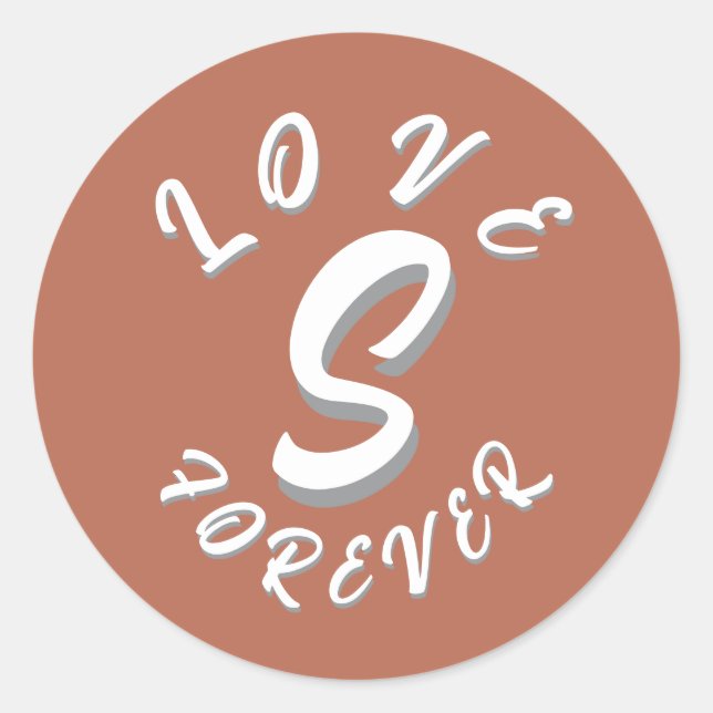 ADESIVO REDONDO PRESENTE DE AMOR MARIDO MULHER NAMORADA NAMORADO A (Frente)