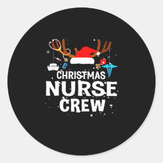 Adesivo Redondo Presente de Enfermeira | Enfermeiro de Natal com P