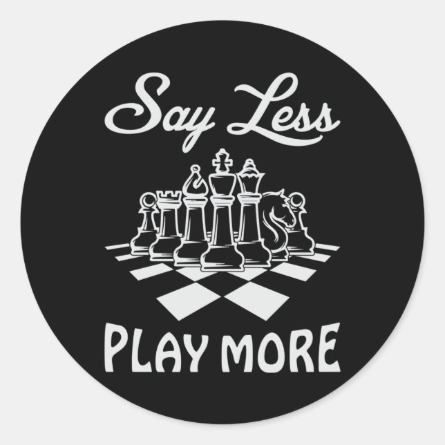 Adesivo Redondo Presente do Conselho Xadrez do Xadrez do Conselho  (Frente)