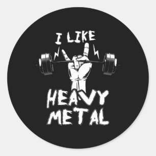 Adesivo Redondo Presente do instrutor de Malhação pessoal do instr