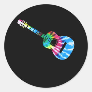 Adesivo Redondo Presente Guitaristas