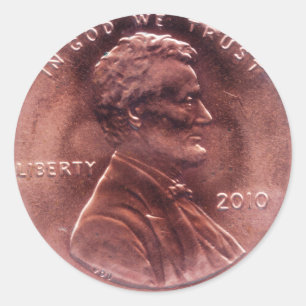 Adesivo Redondo Presente Numismático