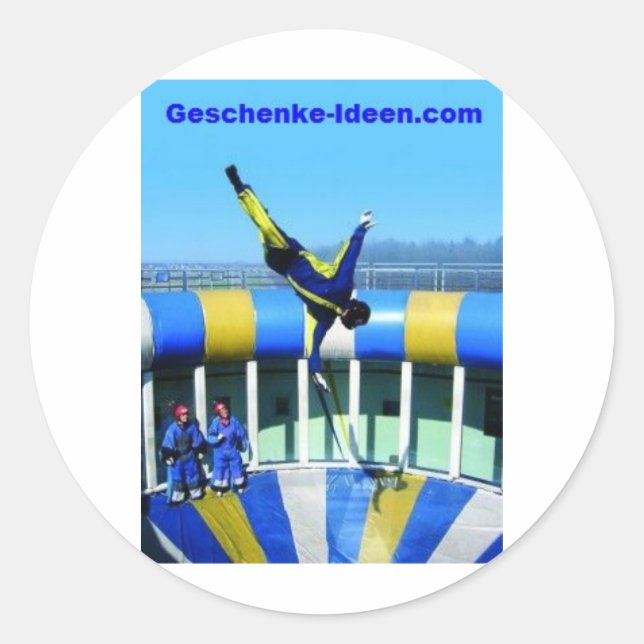 Adesivo Redondo Presente pessoal (Frente)