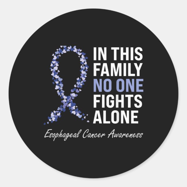 Adesivo Redondo Presentes de consciência sofisticada dos Canceres  (Frente)