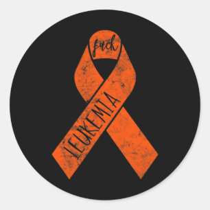 Adesivo Redondo Presentes De Leucemia Para Mulheres Cancer Quimio 