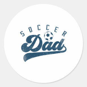 Adesivo Redondo Presentes de Papai de Futebol Dia dos Pais