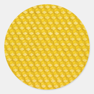 Adesivo Redondo Presentes do fundo do favo de mel
