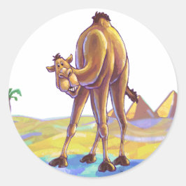 Adesivo Redondo Presentes e acessórios do Camel