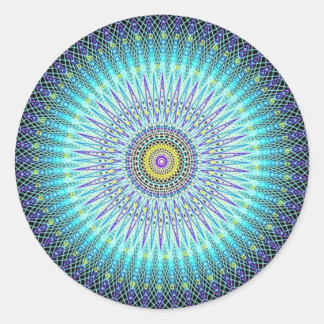 Adesivo Redondo Presentes espirituais de Mandala