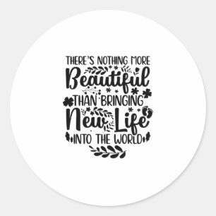 Adesivo Redondo Presentes para parteiras   Parteira Parteira Nasci