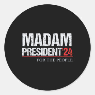 Adesivo Redondo Presidente 2024 Pro Choice Feminista