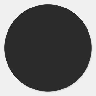 Adesivo Redondo Preto