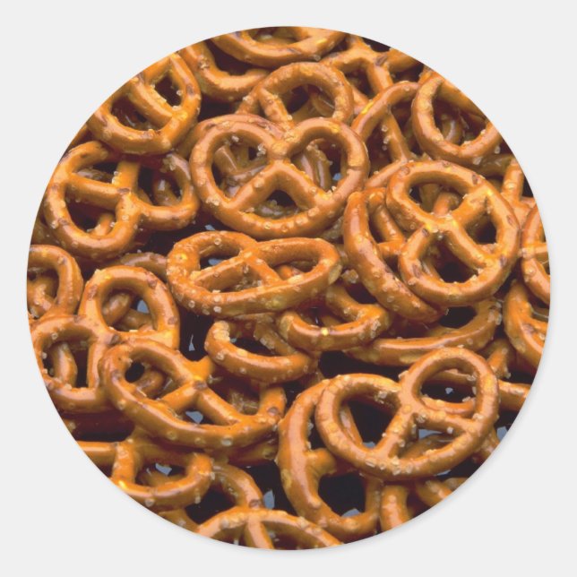 Adesivo Redondo Pretzels (Frente)