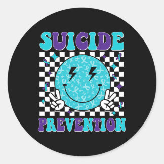 Adesivo Redondo Prevenção ao suicídio Camisa Prevenção ao suicídio