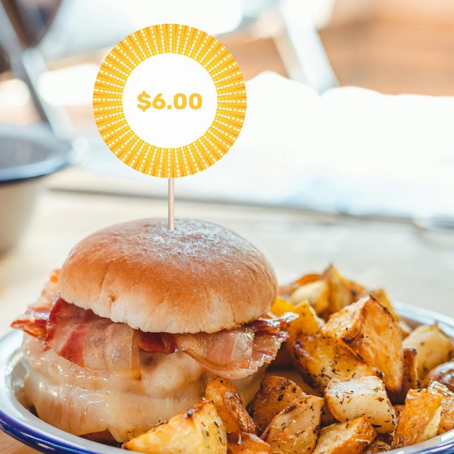 Adesivo Redondo Price Sticker (Criador carregado)