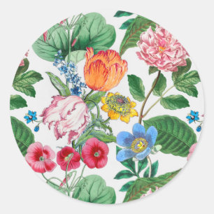 Adesivo Redondo Primavera