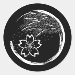 Adesivo Redondo Primavera Crest