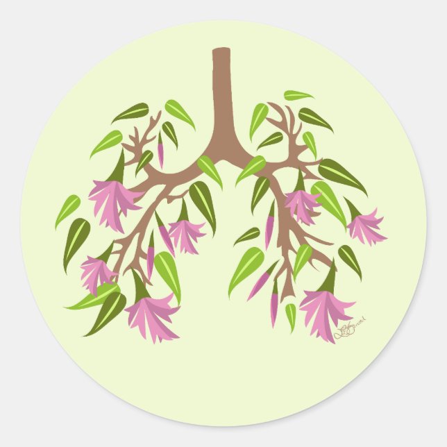 Adesivo Redondo PRIMAVERA de CF (Frente)