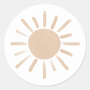 Adesivo Redondo Primeira viagem à volta da Festa de aniversário do