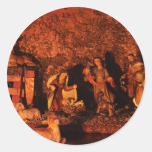 ADESIVO REDONDO PRIMEIRO NATAL