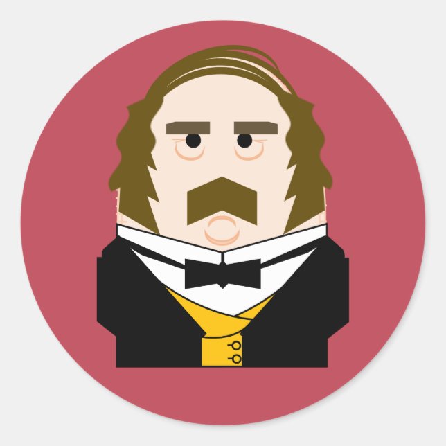 Adesivo Redondo Prince Albert (Frente)