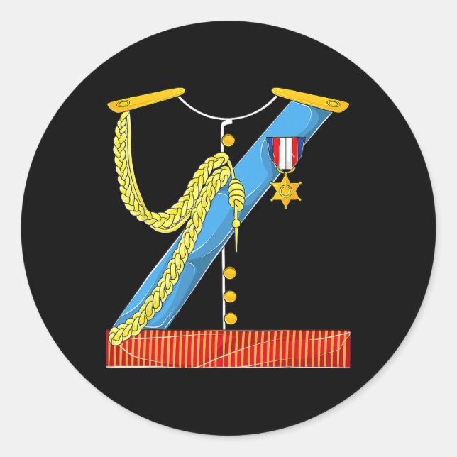 Adesivo Redondo Prince Charming Costume Halloween Crianças Homens  (Frente)