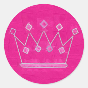 Adesivo Redondo princesa