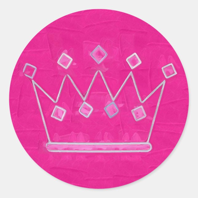 Adesivo Redondo princesa (Frente)