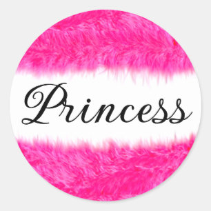 Adesivo Redondo Princesa