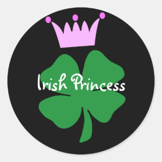 Adesivo Redondo Princesa irlandesa